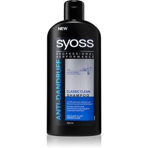 Syoss Anti-Dandruff Classic Clean osviežujúci šampón proti lupinám 500 ml