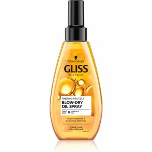 Schwarzkopf Gliss Thermo-Protect Blow Dry ochranný olej pre tepelnú úpravu vlasov 150 ml