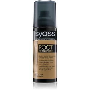 Syoss Root Retoucher tónovacia farba na odrasty v spreji odtieň Dark Blonde 120 ml