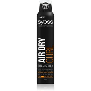 Syoss Air Dry Curl pena v spreji pre kučeravé vlasy 200 ml