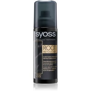 Syoss Root Retoucher tónovacia farba na odrasty v spreji odtieň Black 120 ml