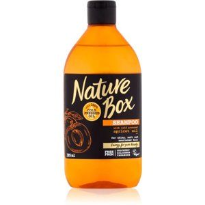 Nature Box Apricot vyživujúci šampón na lesk a hebkosť vlasov 385 ml