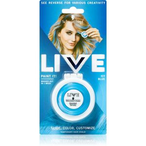 Schwarzkopf LIVE Paint It krieda na vlasy odtieň Icy Blue 3,5 g