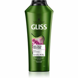 Schwarzkopf Gliss Bio-Tech Restore intenzívny šampón pre poškodené a krehké vlasy 400 ml