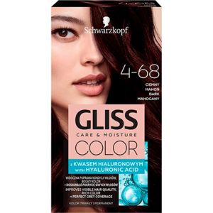 Schwarzkopf Gliss Color farba na vlasy odtieň 4-68 Dark Mahogany