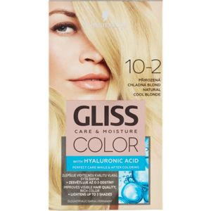 Schwarzkopf Gliss Color permanentná farba na vlasy odtieň 10-2 Natural Cool Blonde