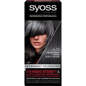 Syoss Color permanentná farba na vlasy odtieň 4-15 Dusty Chrome