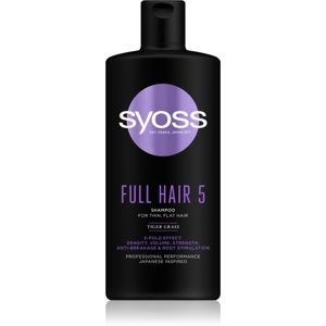 Syoss Full Hair 5 šampón na slabé vlasy 440 ml