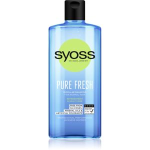 Syoss Pure Fresh osviežujúci micelárny šampón 440 ml
