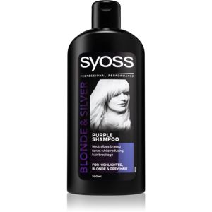 Syoss Blonde & Silver šampón neutralizujúci žlté tóny 500 ml