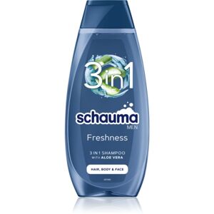 Schwarzkopf Schauma MEN osviežujúci šampón na tvár, telo a vlasy 400 ml