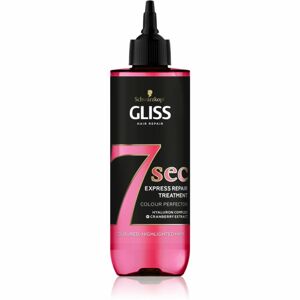 Schwarzkopf Gliss 7 sec regeneračná starostlivosť pre farbené vlasy 200 ml