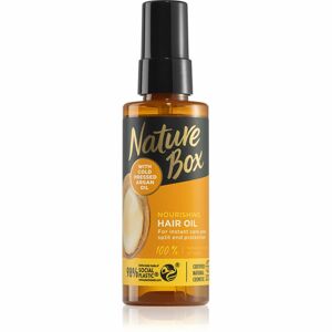 Nature Box Argan vyživujúci olej na vlasy s arganovým olejom 70 ml
