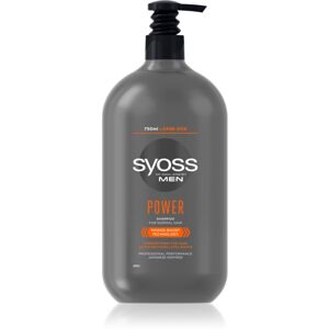 Syoss Men Power & Strength posilňujúci šampón s kofeínom 750 ml