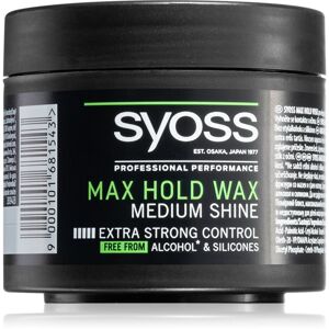 Syoss Max Hold stylingový vosk s extra silnou fixáciou 150 ml