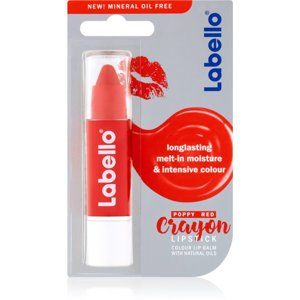 Labello Crayon tónujúci balzam na pery v ceruzke odtieň Poppy Red 3 g
