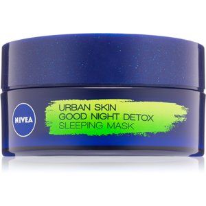 Nivea Urban Skin Detox nočná maska s regeneračným účinkom 50 ml