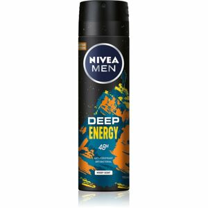 Nivea Deep Energy antiperspirant v spreji pre mužov 150 ml