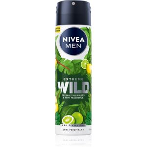 Nivea Men Extreme Wild Fresh Citrus antiperspirant v spreji 150 ml
