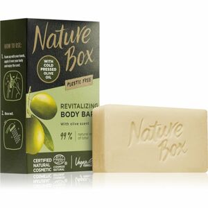 Nature Box Olive Oil čistiace tuhé mydlo na telo 100 g