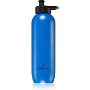 Waterdrop Steel Ultralight fľaša na vodu z nehrdzavejúcej ocele farba Lightning Blue 800 ml