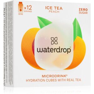 Waterdrop Microdrink Ice Tea nápoj s vitamínom C a B3 príchuť Peach 12 ks