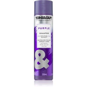 TONI&GUY PURPLE fialový šampón neutralizujúci žlté tóny 250 ml