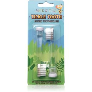Jack N’ Jill Tickle Tooth náhradné hlavice na zubnú kefku Tickle Tooth 2 ks