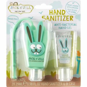 Jack N’ Jill Natural Care čistiaci gél na ruky pre deti Hare 2x29 ml
