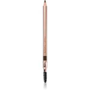 Nude by Nature Defining ceruzka na obočie s kefkou odtieň 02 Medium Brown 1,08 g