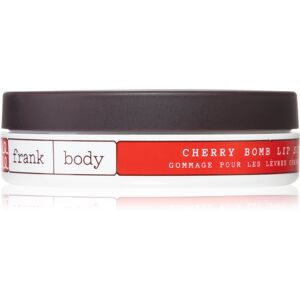 Frank Body Lip Care Cherry Bomb cukrový peeling na pery 15 ml