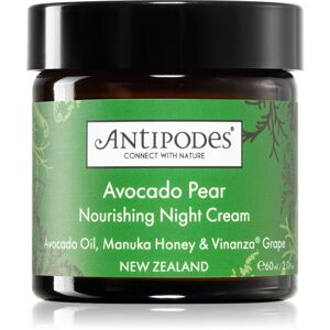 Antipodes Avocado Pear Nourishing Night Cream nočný výživný krém na tvár 60 ml