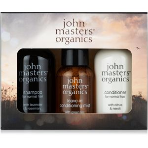 John Masters Organics Lavender & Rosemary cestovná sada III. (na vlasy )