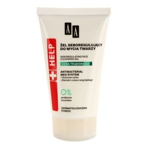 AA Cosmetics Help Acne Skin čistiaci gél pre redukciu kožného mazu 150 ml
