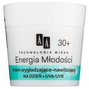 AA Cosmetics Age Technology Youthful Vitality hydratačný a vyhladzujúci krém 30+ 50 ml