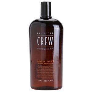 American Crew Hair & Body Power Cleanser Style Remover čistiaci šampón na každodenné použitie 1000 ml