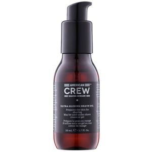 American Crew Shave & Beard Ultra Gliding Shave Oil zmäkčujúci olej na fúzy 50 ml