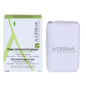 A-Derma Original Care dermatologická umývacia kocka pre citlivú a podráždenú pokožku 100 g