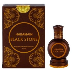 Al Haramain Black Stone parfémovaný olej pre mužov 15 ml