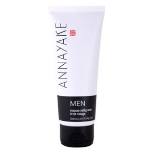 Annayake Men's Line Mousse nettoyante et de rasage pena na holenie a čistenie pleti 100 ml