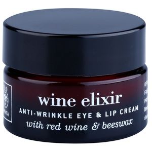 Apivita Wine Elixir Red Wine & Beeswax protivráskový krém na okolie oč