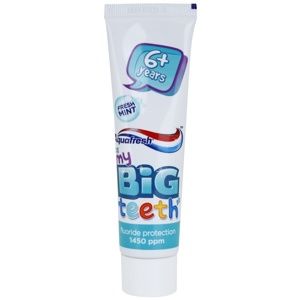 Aquafresh Big Teeth zubná pasta pre deti príchuť Fresh Mint (6+) 50 ml