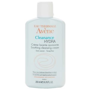 Avène Cleanance Hydra upokojujúci čistiaci krém pre pleť vysušenú a podráždenú liečbou akné 200 ml