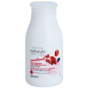 Avon Naturals Body Care Sensational zjemňujúce telové mlieko s jogurtom 200 ml