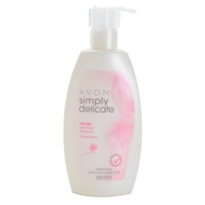 Avon Simply Delicate dámsky sprchový gél pre intímnu hygienu s vôňou kvetín 300 ml