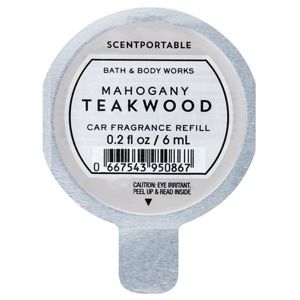 Bath & Body Works Mahogany Teakwood vôňa do auta náhradná náplň 6 ml
