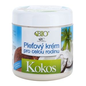 Bione Cosmetics Coconut pleťový krém pre celú rodinu s kokosom 260 ml