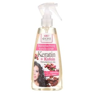 Bione Cosmetics Keratin + Kofein bezoplachový kondicionér v spreji 260 ml