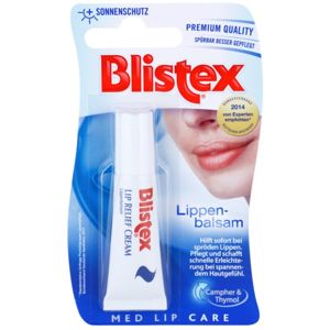 Blistex Lip Relief Cream balzam na suché a popraskané pery SPF 10 6 ml