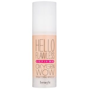 Benefit Hello Flawless Oxygen Wow tekutý make-up SPF 25 odtieň Honey "I´m So Money" 30 ml